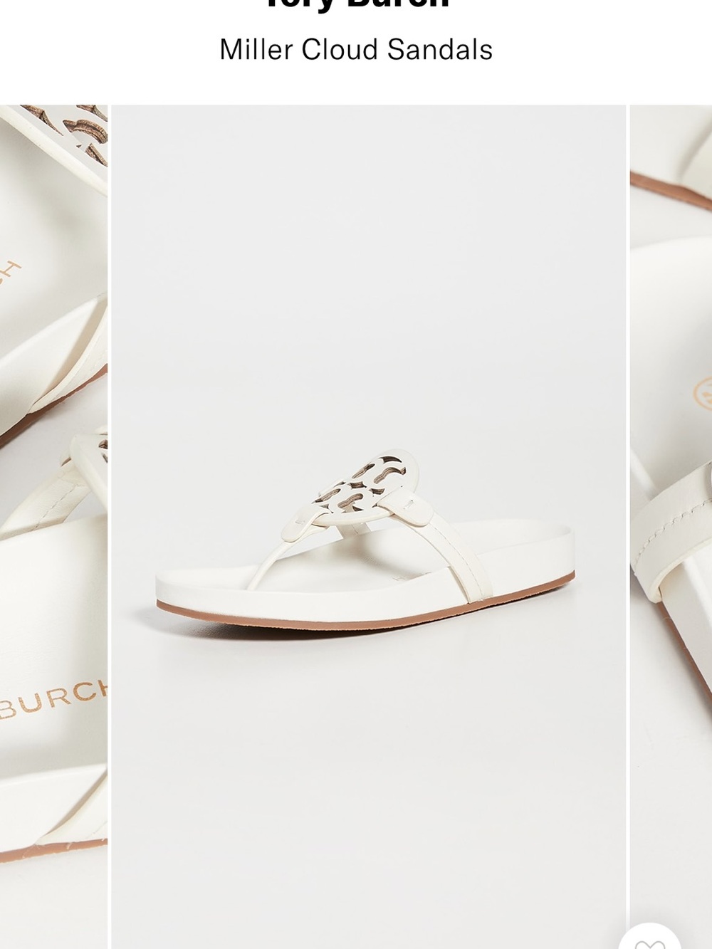 Tory Burch Miller Cloud Sandals - Picture 3 of 14